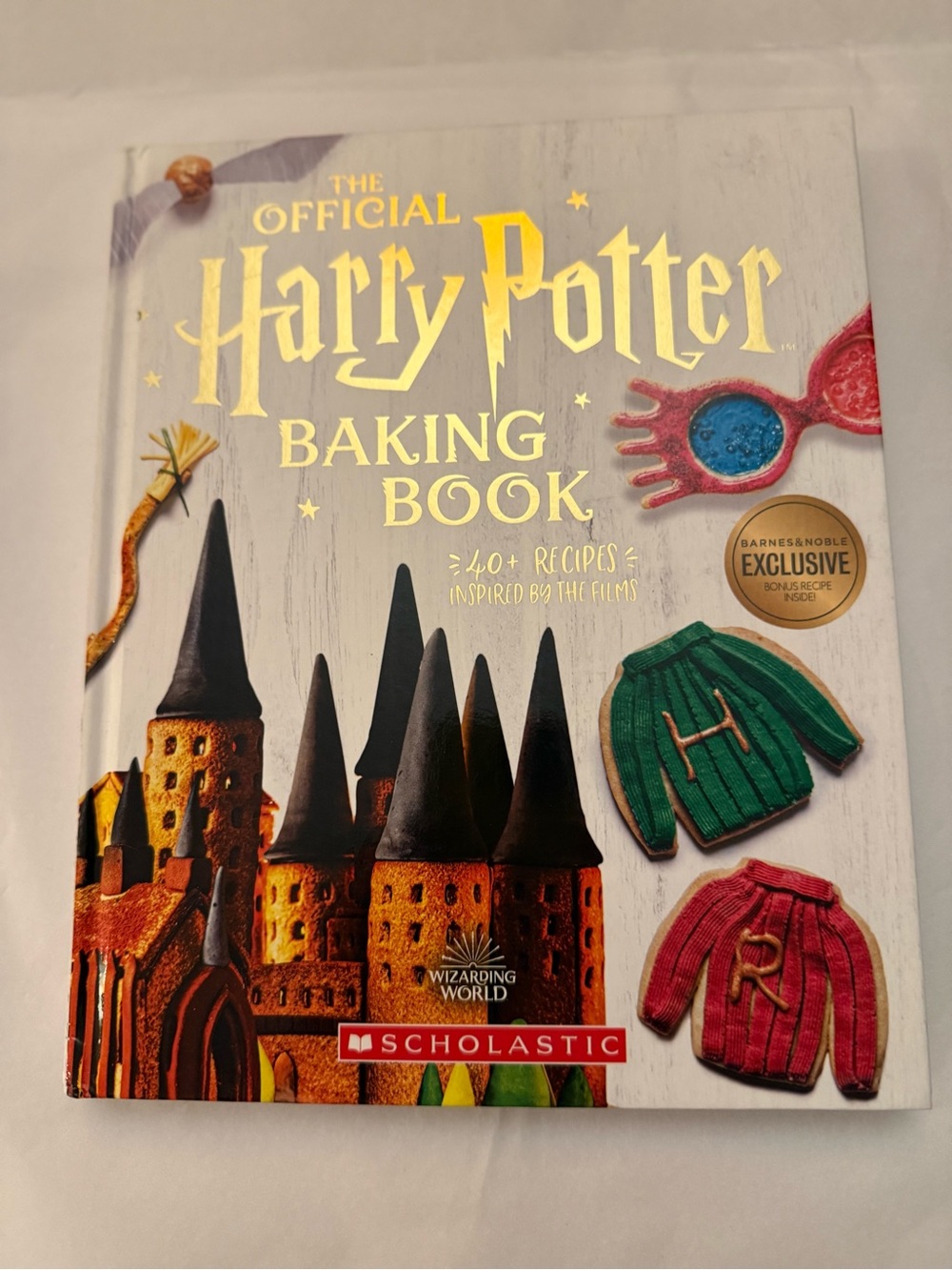 Scholastic Harry Potter Slytherin Sourdough Snake - Green and Cream Cover
